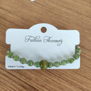 yeşim (nefrit) doğal taş bileklik – ahŞap ayraçlı (kopya)