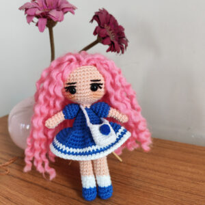 amigurumi kıvırcık güzeli