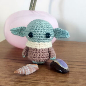 el yapımı amigurumi figür yoda